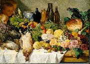 August Jernberg Still Life oil painting on canvas